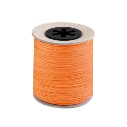 Šňůra technická žaluziová / k navlékání korálků Ø1,4 mm, barva 10 oranžová
