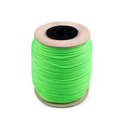 Šňůra technická žaluziová / k navlékání korálků Ø1,4 mm, barva 17 zelená sv.