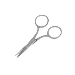 Nůžky vyšívací délka 9 cm rovné, barva stříbrná