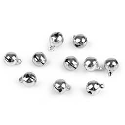 Rolničky Ø8 mm, barva 3 platina
