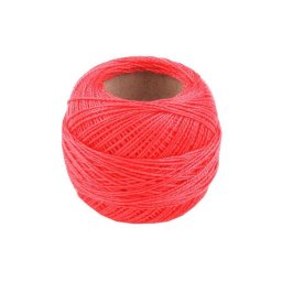Vyšívací příze Perlovka Niťárna, barva 3262 Poppy Red