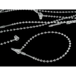 Splinty délka 14,5 cm na cenovky (1000 ks) ruční, barva transparent