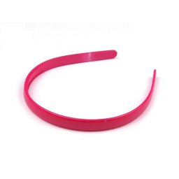 Plastová čelenka do vlasů, barva 7 růžová malinová