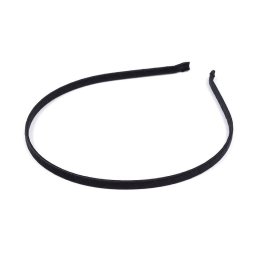 Saténová čelenka do vlasů, barva 1 černá