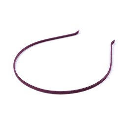 Saténová čelenka do vlasů, barva 29 bordó