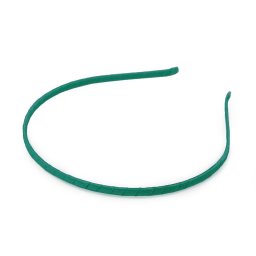 Saténová čelenka do vlasů, barva 33 zelená tmavá