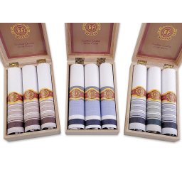 Pánský kapesník / dárková kazeta, barva Mix1 náhodný mix barev a vzorů světlá