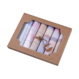 Dámský kapesník / dárková kazeta, barva mix náhodných variant