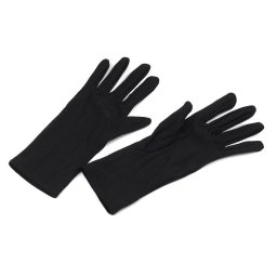 Společenské rukavice dámské, barva 2 22-23cm černá