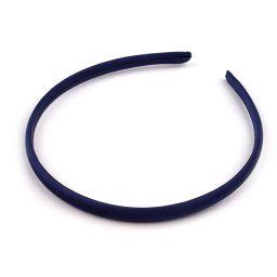 Saténová čelenka do vlasů, barva 11 modrá pařížská