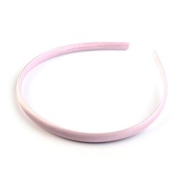 Saténová čelenka do vlasů, barva 13 růžová nejsv.