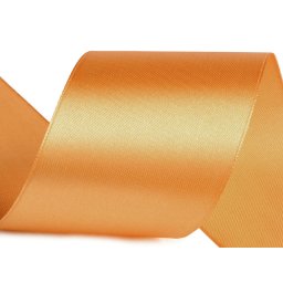 Atlasová stuha šíře 50 mm, barva 157 měděná světlá