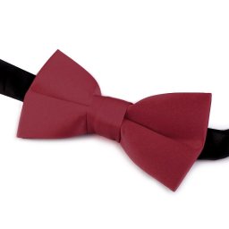 Dětský saténový motýlek, barva 5 bordó sv.