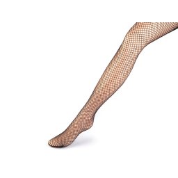 Dámské punčocháče síťované, barva černá