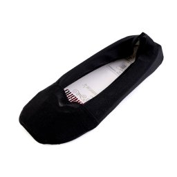 Dámské / dívčí ponožky do tenisek / balerín se silikonem a protiskluzem, barva 2 černá