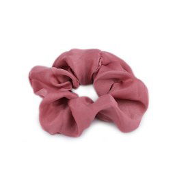 Gumička scrunchie do vlasů, barva 2 starorůžová