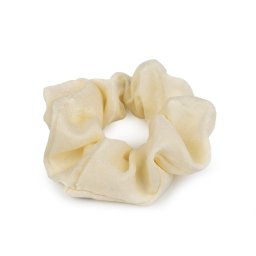 Gumička scrunchie do vlasů, barva 7 krémová světlá