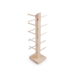 Dřevěný stojan na náramky / brýle 37 cm, barva přírodní sv.
