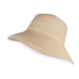 Dámský letní klobouk / slamák k dozdobení, barva 2 režná