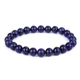Náramek z minerálů, lapis lazuli, barva lapis lazuli
