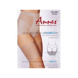 Samodržící pásky proti odírání stehen, barva 2XL natural