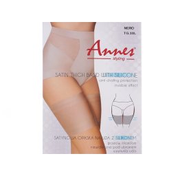 Samodržící pásky proti odírání stehen, barva 3XL nero