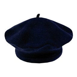 Dámský / dívčí baret Tonak 100% vlna, barva 17 vel. 11´´ (050008) modrá tmavá