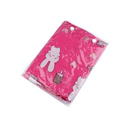 Dětská pláštěnka s obrázky, barva 6 (vel. 164) pink králík