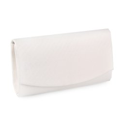 Kabelka - psaníčko s lurexem, barva 1 Off White