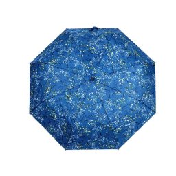 Dámský skládací vystřelovací deštník, barva 3 modrá