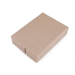 Šperkovnice 5,5x15x21 cm, barva 1 béžová lesk