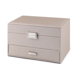 Šperkovnice 14x16x23 cm, barva 1 béžová lesk