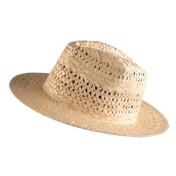 Letní klobouk / slamák unisex, barva 1 přírodní sv.