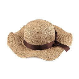 Dámský letní klobouk / slamák, barva 2 hnědá přírodní