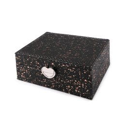 Šperkovnice 15,5x20,5x8 cm, barva 4 černá měděná