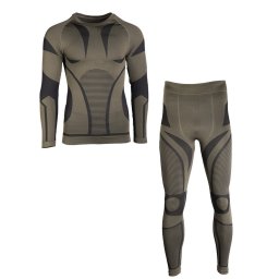 Komplet funkční PERFORMANCE spodky a triko ZELENÝ vel. L-XL
