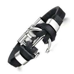 Gaira® Kožený náramek Anchor 30160-10