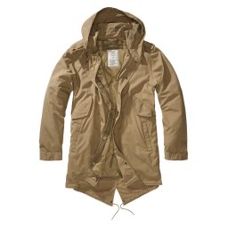 Bunda US M51 FISHTAIL PARKA CAMEL PÍSKOVÁ vel. L