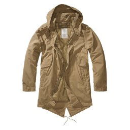 BRANDIT bunda US M51 FISHTAIL PARKA CAMEL PÍSKOVÁ vel.XL