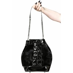 kabelka (taška) KILLSTAR - Otherworld Drawstring - Black - KSRA007635
