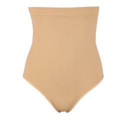 Mar vysoké stahovací kalhotky push up F899 XXL béžová