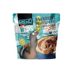ADVENTURE MENU švédské masové kuličky s krémovou omáčkou - ADM dětské sterilizované hotové jídlo