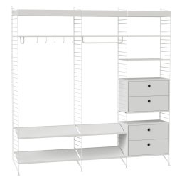 String furniture designové modulární úložné prostory do chodby Hallway P