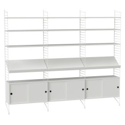 String furniture designové modulární knihovny Living room G