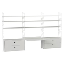 String furniture designové modulární pracovní stoly Workspace F