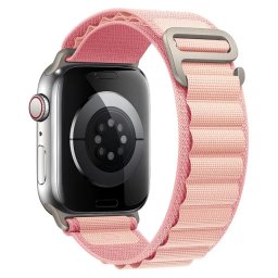 iMore Řemínek Alpský tah pro Apple Watch Series 6/5/4 a SE (44mm) - Růžový