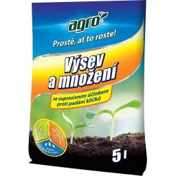 AGRO Substrát pro výsev a množení 5l