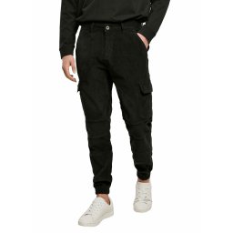 kalhoty pánské URBAN CLASSICS - Corduroy Cargo Jogging - TB3814