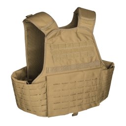 MIL-TEC vesta taktická CARRIER LASER CUT COYOTE