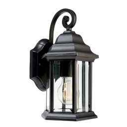 Deko-Light nástěnné přisazené svítidlo Saiph 220-240V AC/50-60Hz E27 1x max. 60,00 W 170 černá 341244